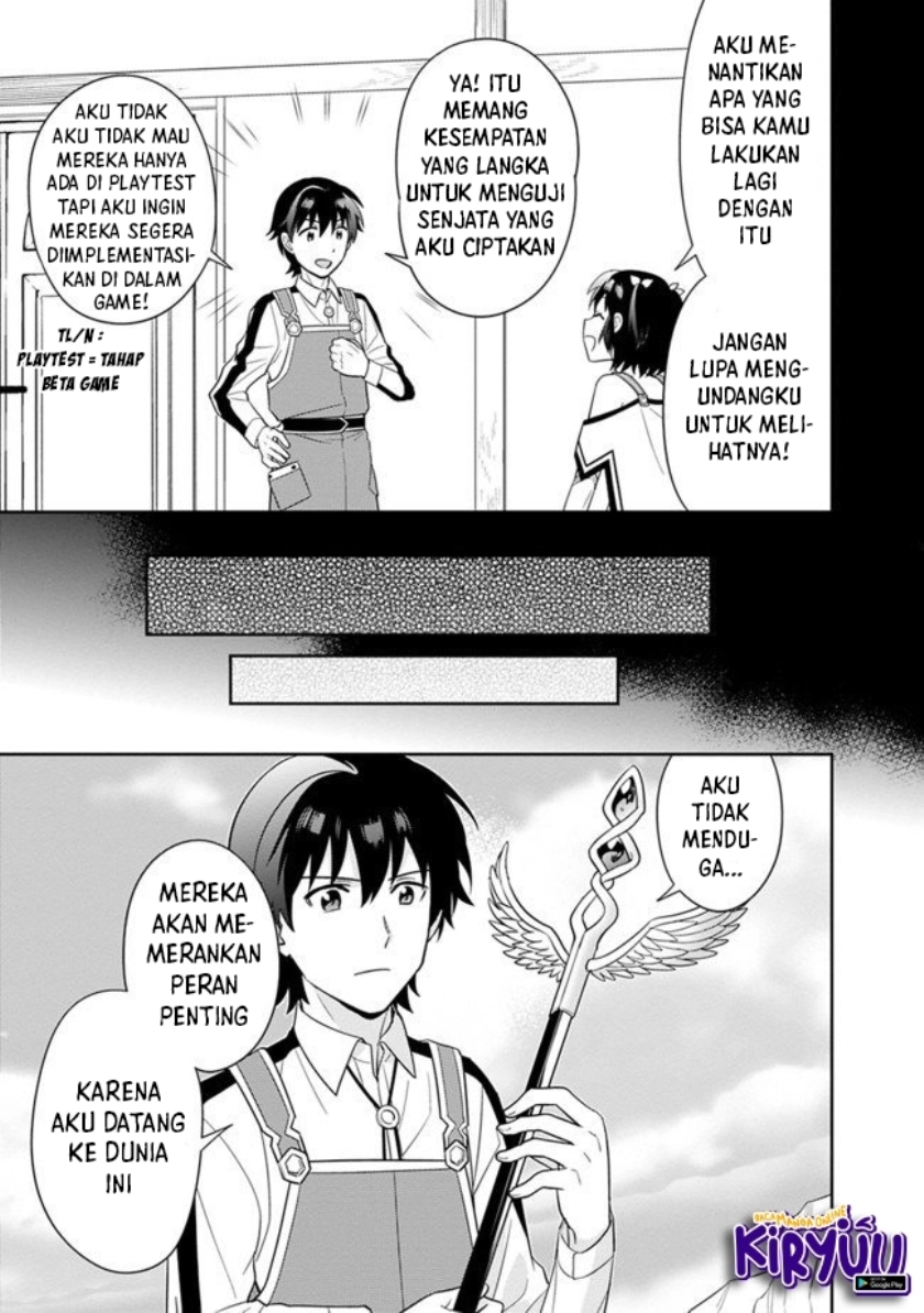 Seisan Shoku o Kiwame Sugi tara Densetsu no Buki ga Ore no Yome ni Narimashita Chapter 08 Gambar 10